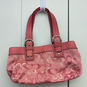 Pink Coach Purse